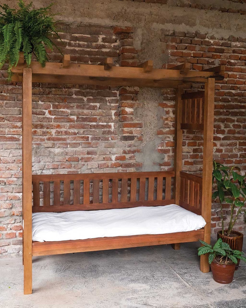 PERGOLA CON ASIENTO